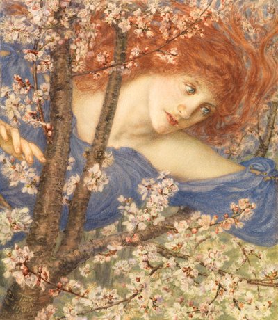 Phyllis abandonada - Convertida en el espíritu del almendro de Thomas Matthews Rooke