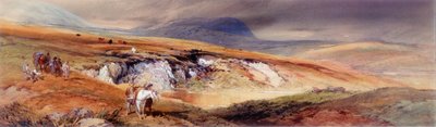 Un paisaje de las Tierras Altas de Thomas Miles II Richardson