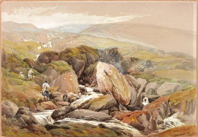 Una vista en las Tierras Altas de Thomas Miles II Richardson