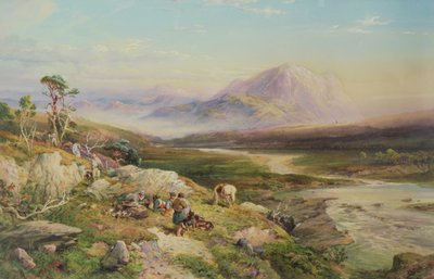 Fin de la caza, Loch Maree de Thomas Miles II Richardson