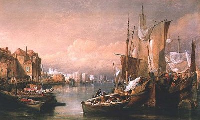 El Támesis en Greenwich de Thomas Miles Richardson