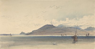 Isla de Arran, madrugada, 1830-1839 de Thomas Miles Richardson I