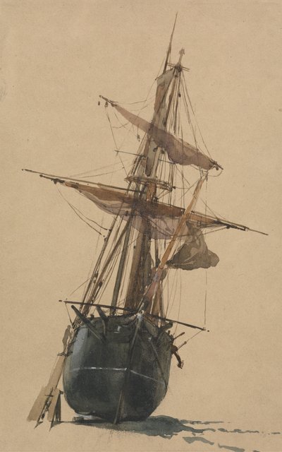 Buque pesquero varado de Thomas Miles Richardson Sr.