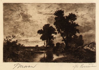 (Paisaje) de Thomas Moran