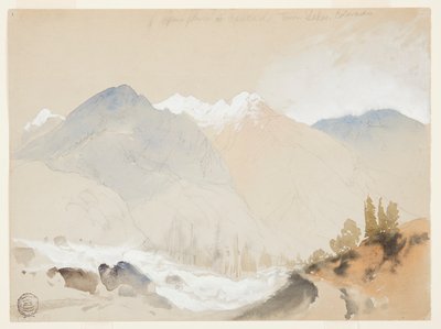 Paso alpino en Cascade, Twin Lakes, Colorado de Thomas Moran