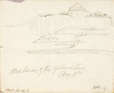 Las tierras baldías de Yellowstone de Thomas Moran