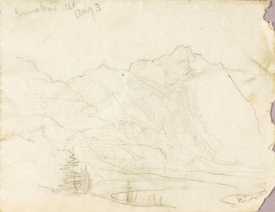 Monte Cinabrio de Thomas Moran