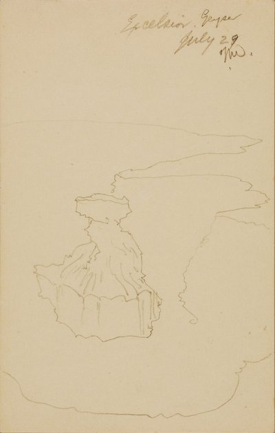 Géiser Excelsior, Parque de Yellowstone de Thomas Moran