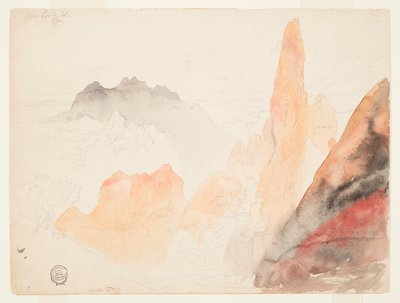 Glen Eyrie, Colorado de Thomas Moran