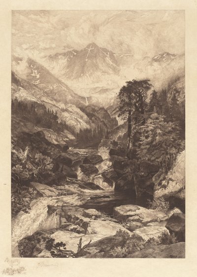 Montaña de la Santa Cruz, Colorado de Thomas Moran