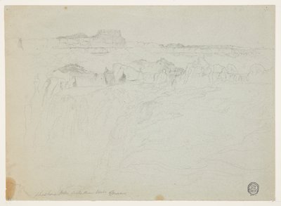 Cataratas Shoshone, río Snake, Idaho de Thomas Moran
