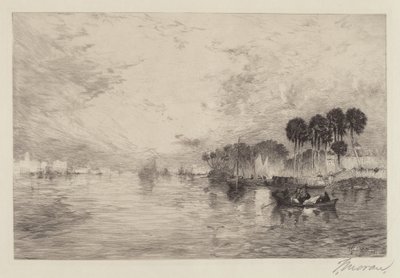 Río St. John, Florida de Thomas Moran