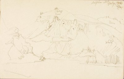 Montaña de azufre de Thomas Moran