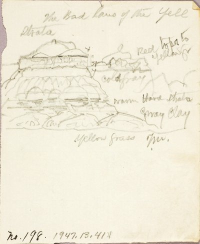 Las tierras baldías de Yellowstone de Thomas Moran