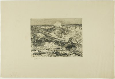 Los rápidos del Niágara de Thomas Moran