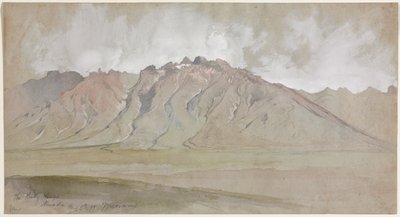 La cordillera Ruby, Nevada de Thomas Moran