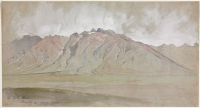 La Cordillera Ruby, Nevada, 1879 de Thomas Moran