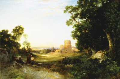 Tula, la antigua capital de México, 1908 de Thomas Moran