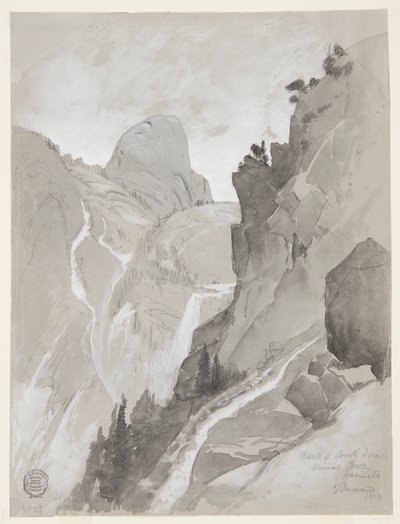 Cascadas Vernal, Yosemite de Thomas Moran