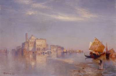 Vista de Venecia de Thomas Moran