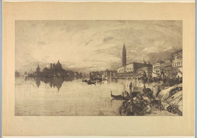 Vista de Venecia desde el Gran Canal de Thomas Moran