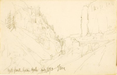 Parque de Yellowstone, Golden Gate de Thomas Moran