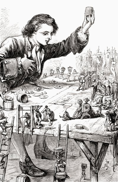 Su Majestad Imperial deseaba que él y su consorte real tuvieran la felicidad de cenar conmigo, ilustración de 
