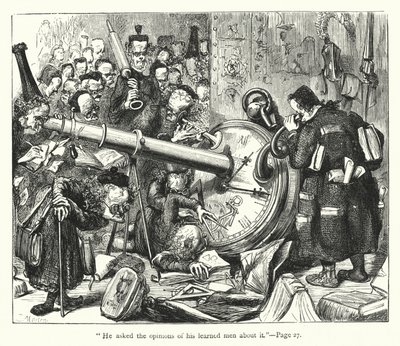 Ilustración de Los viajes de Gulliver de Jonathan Swift de Thomas Morten