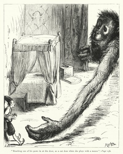 Ilustración para Los viajes de Gulliver de Jonathan Swift de Thomas Morten