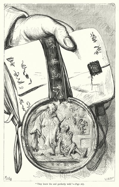 Ilustración para Los viajes de Gulliver de Jonathan Swift de Thomas Morten