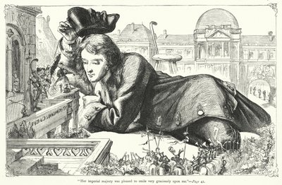 Ilustración de Los Viajes de Gulliver de Jonathan Swift de Thomas Morten