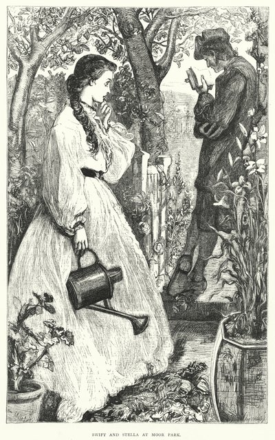 Ilustración de la vida de Jonathan Swift (grabado) de Thomas Morten