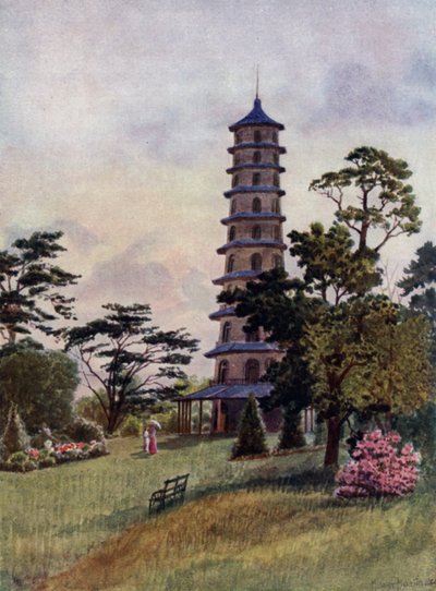 Jardines de Kew: La Pagoda de Thomas Mower Martin