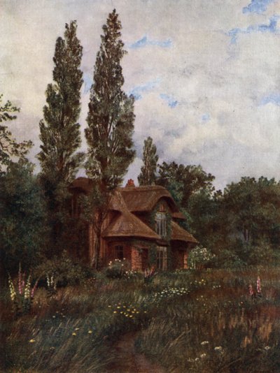Jardines de Kew: La cabaña de la reina de Thomas Mower Martin
