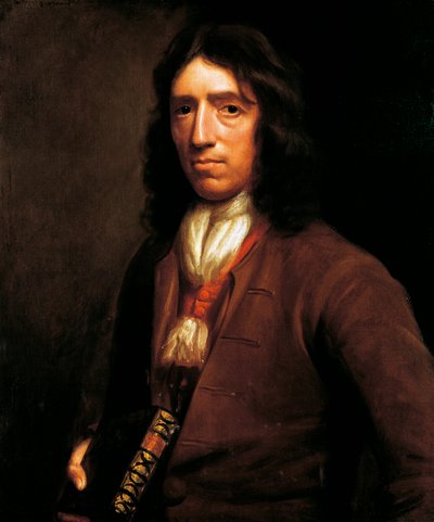 Retrato de William Dampier (1651-1715) circunnavegador británico, hidrógrafo, comerciante marítimo, pirata y bucanero de Thomas Murray