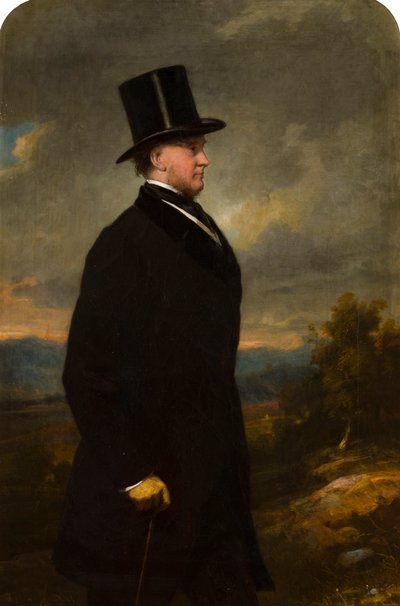 Retrato de John George Weld Forester, segundo Lord Forester (1801-1874), c.1832-66 (óleo sobre lienzo) de Thomas Musgrave Joy