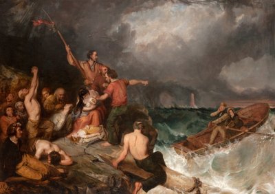 El naufragio del Forfarshire de Thomas Musgrave Joy