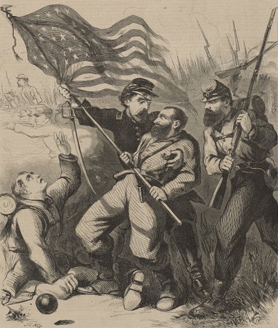 Un abanderado galante de Thomas Nast