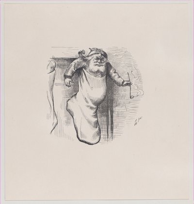 Un calcetín lleno, 4 de enero de 1879 de Thomas Nast