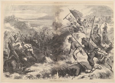Un regimiento negro en acción, de Harper
