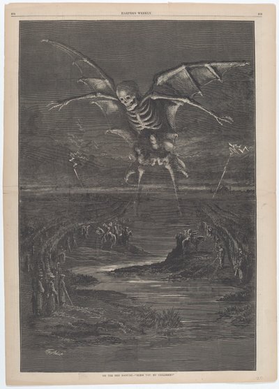 En el Danubio Rojo - "¡Benditos sean, mis hijos!" de Thomas Nast