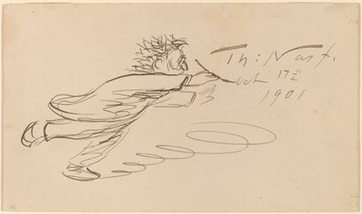 Firma, "TH. Nast, 17 de octubre de 1901" de Thomas Nast