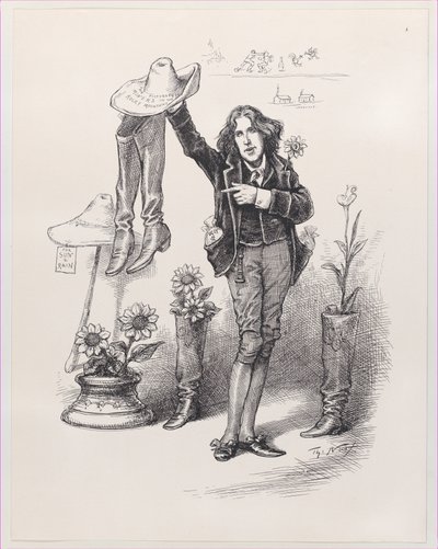 Wilde en nosotros. Algo para vivir en América, 10 de junio de 1882 de Thomas Nast