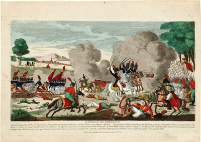 La batalla de Friedland. Una carga de la Guardia Leib rusa el 14 de junio de 1807 - Naudet, Thomas Charles de Thomas Naudet