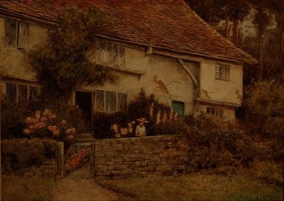 Un Jardín de Cabaña de Thomas Nicholson Tyndale
