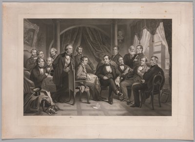 Washington Irving y sus amigos literarios en Sunnyside de Thomas Oldham Barlow