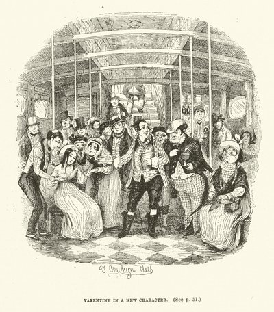Ilustración para Valentine Vox de Thomas Onwhyn
