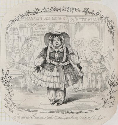 Moda femenina victoriana: bombachos de Thomas Onwhyn