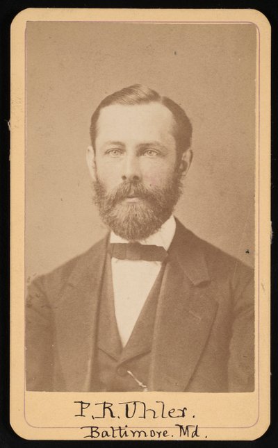 Retrato de Philip Reese Uhler 1835-1913 de Thomas P Varley
