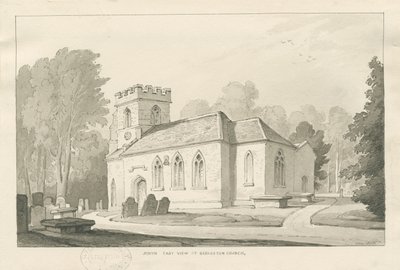 Iglesia de Barlaston de Thomas Peploe Wood
